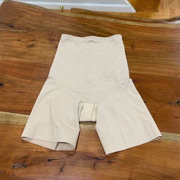 TC Fine Intimates Adjust Perfect Hi Waist Thigh Slimmer Nude M - 4179 Medium - Picture 1 of 8